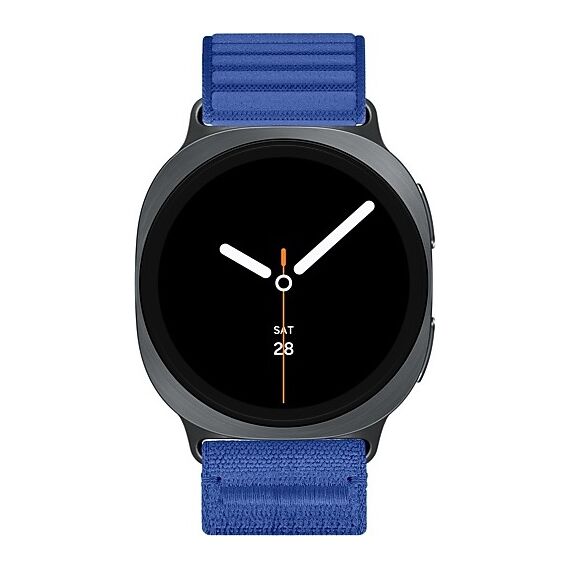 Galaxy Watch 8 | 40 мм | Graphite | Fabric/Blue | M/L, Тип ремешка : Fabric, Размер корпуса : 40 мм, Цвет: Graphite, Цвет ремешка: Blue, Размер ремешка : M/L, Подключение часов : Bluetooth / Wi-Fi, изображение 3